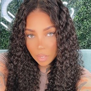 4x4 Deep Wave Closure Wig